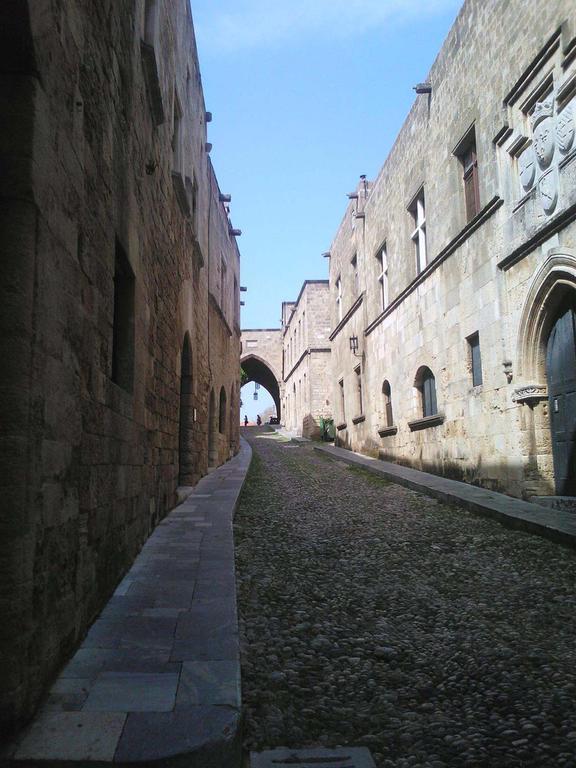 Medieval Inn Rhodes City Exterior foto